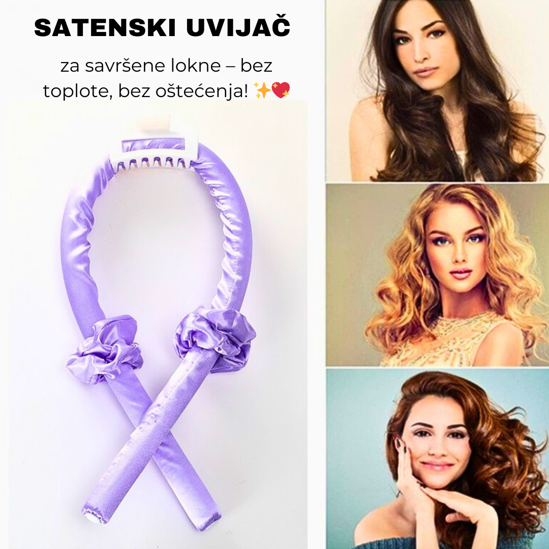 Satenski Uvijač za Kosu bez Toplote