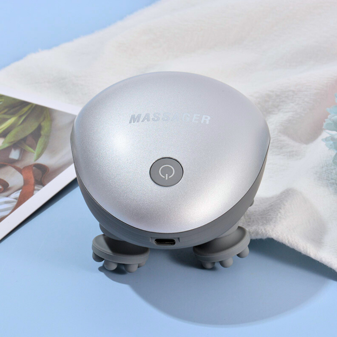 🌀 Električni Masažer za Celo Telo – Bežični, Vodootporan & Opuštajući! 💆♂️✨