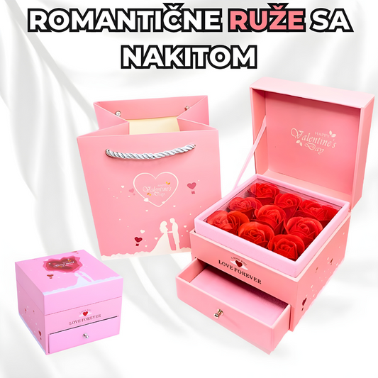 Romantične Ruže Sa Skrivenim Nakitom  🌹 💍