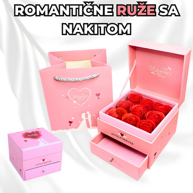 Romantične Ruže Sa Skrivenim Nakitom  🌹 💍