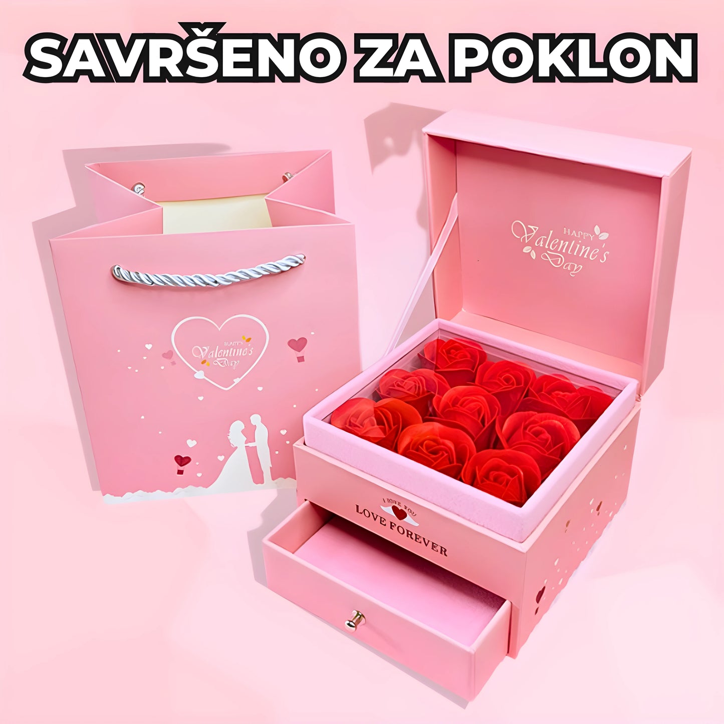 Romantične Ruže Sa Skrivenim Nakitom  🌹 💍