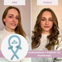 Satenski Uvijač za Kosu bez Toplote