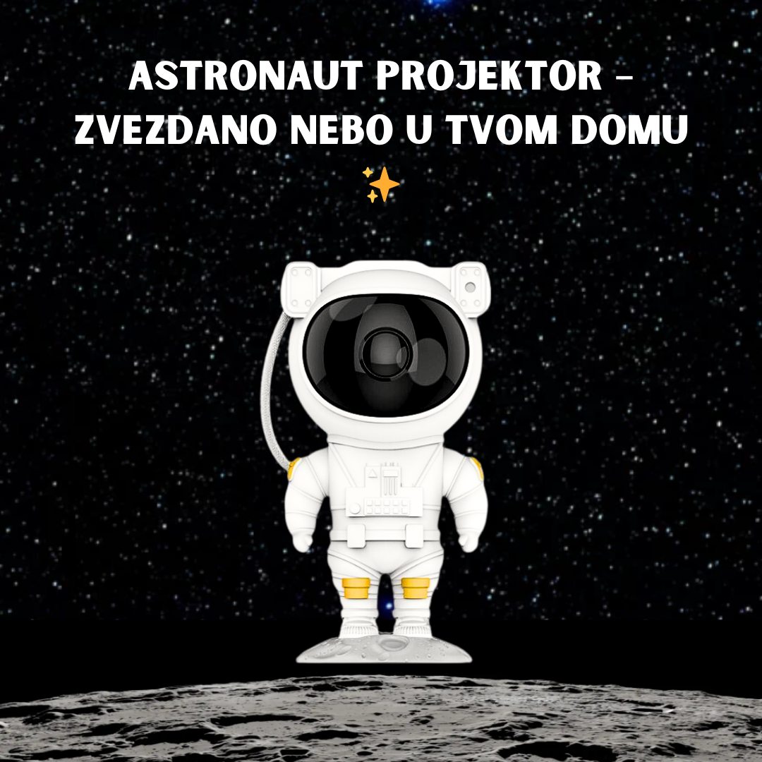 Astronaut Projektor – Zvezdano Nebo u Tvom Domu ✨