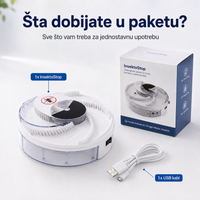 InsektoStop™ – Automatska Zamka za Muve i Komarce