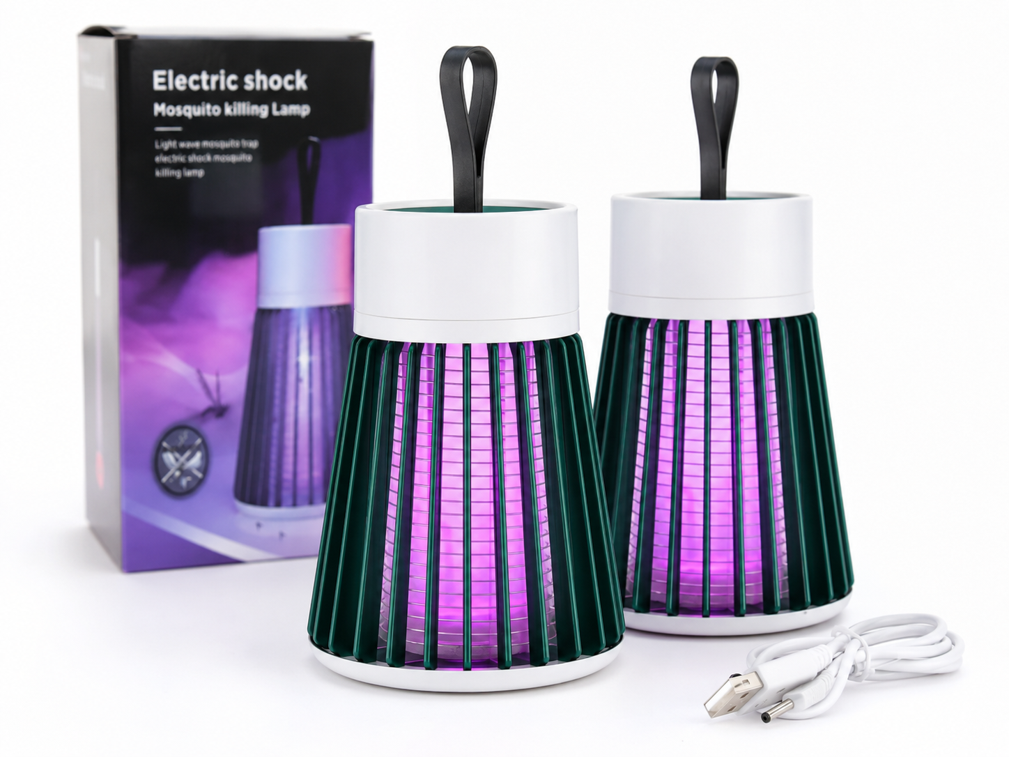KomaKill UV lampa sa pakovanjem i USB kablom