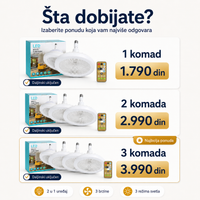 2 u 1 Sijalica Ventilator sa Daljinskim Upravljačem